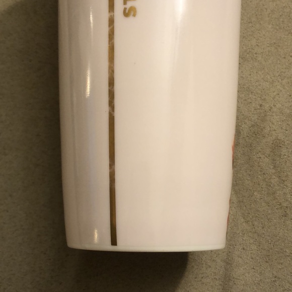 ☕️🌹 Limited Edition Christmas 2015 Starbucks Ceramic Tumbler 10 oz. - Picture 6 of 15